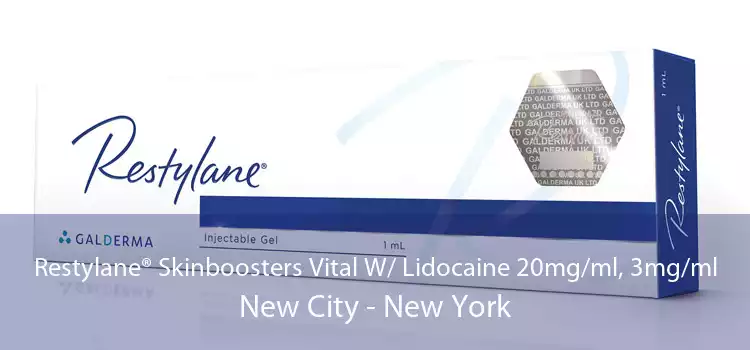 Restylane® Skinboosters Vital W/ Lidocaine 20mg/ml, 3mg/ml New City - New York