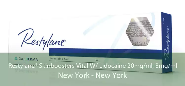 Restylane® Skinboosters Vital W/ Lidocaine 20mg/ml, 3mg/ml New York - New York