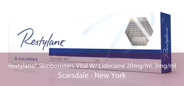 Restylane® Skinboosters Vital W/ Lidocaine 20mg/ml, 3mg/ml Scarsdale - New York