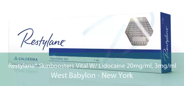 Restylane® Skinboosters Vital W/ Lidocaine 20mg/ml, 3mg/ml West Babylon - New York