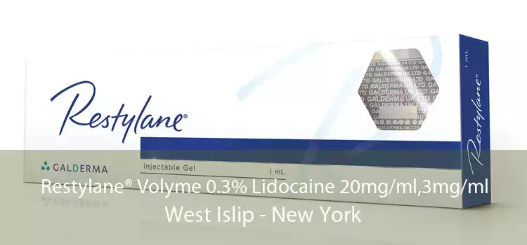 Restylane® Volyme 0.3% Lidocaine 20mg/ml,3mg/ml West Islip - New York