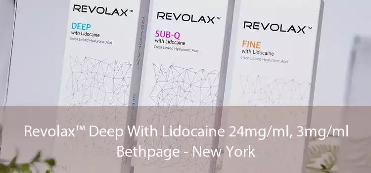 Revolax™ Deep With Lidocaine 24mg/ml, 3mg/ml Bethpage - New York