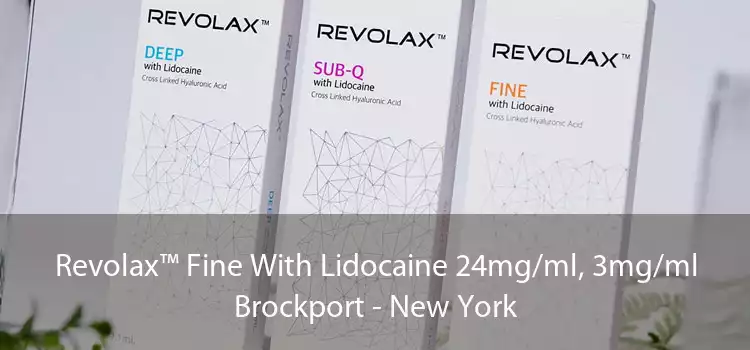 Revolax™ Fine With Lidocaine 24mg/ml, 3mg/ml Brockport - New York