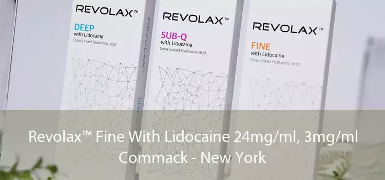 Revolax™ Fine With Lidocaine 24mg/ml, 3mg/ml Commack - New York