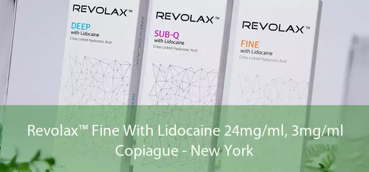 Revolax™ Fine With Lidocaine 24mg/ml, 3mg/ml Copiague - New York