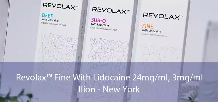Revolax™ Fine With Lidocaine 24mg/ml, 3mg/ml Ilion - New York