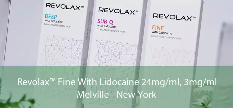 Revolax™ Fine With Lidocaine 24mg/ml, 3mg/ml Melville - New York