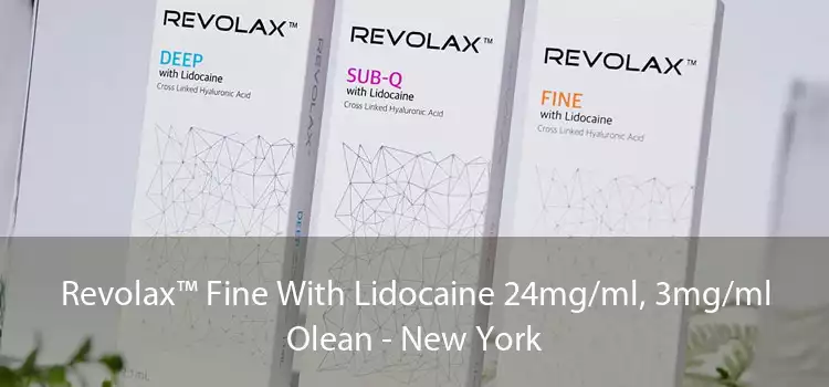 Revolax™ Fine With Lidocaine 24mg/ml, 3mg/ml Olean - New York