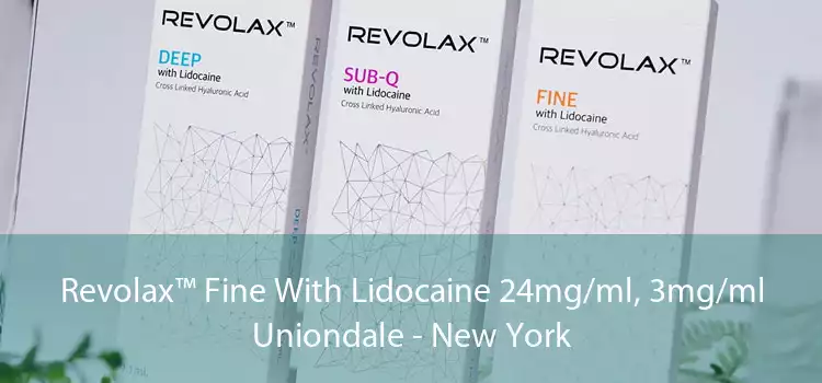 Revolax™ Fine With Lidocaine 24mg/ml, 3mg/ml Uniondale - New York