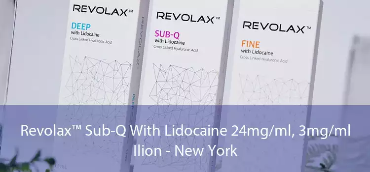Revolax™ Sub-Q With Lidocaine 24mg/ml, 3mg/ml Ilion - New York