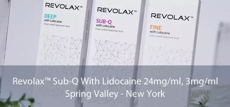 Revolax™ Sub-Q With Lidocaine 24mg/ml, 3mg/ml Spring Valley - New York