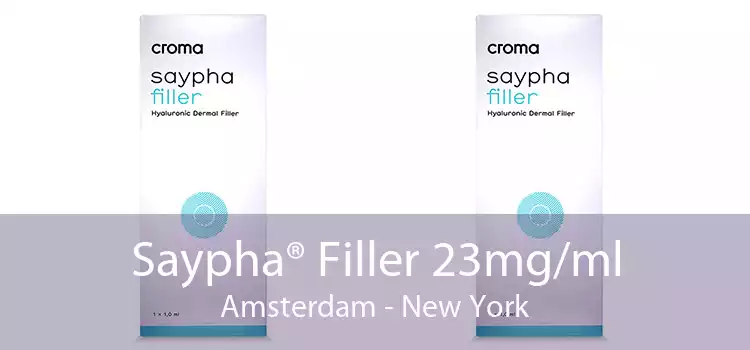 Saypha® Filler 23mg/ml Amsterdam - New York