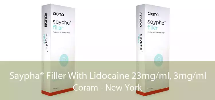 Saypha® Filler With Lidocaine 23mg/ml, 3mg/ml Coram - New York