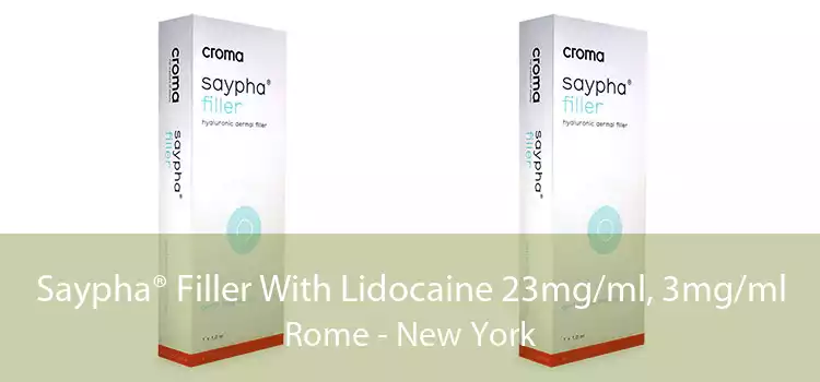Saypha® Filler With Lidocaine 23mg/ml, 3mg/ml Rome - New York