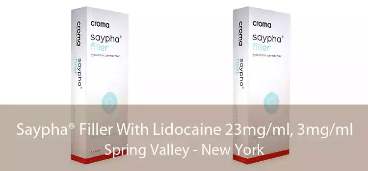 Saypha® Filler With Lidocaine 23mg/ml, 3mg/ml Spring Valley - New York