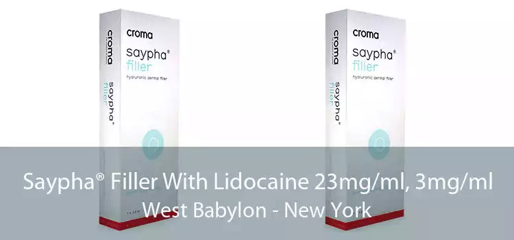 Saypha® Filler With Lidocaine 23mg/ml, 3mg/ml West Babylon - New York