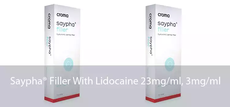 Saypha® Filler With Lidocaine 23mg/ml, 3mg/ml 