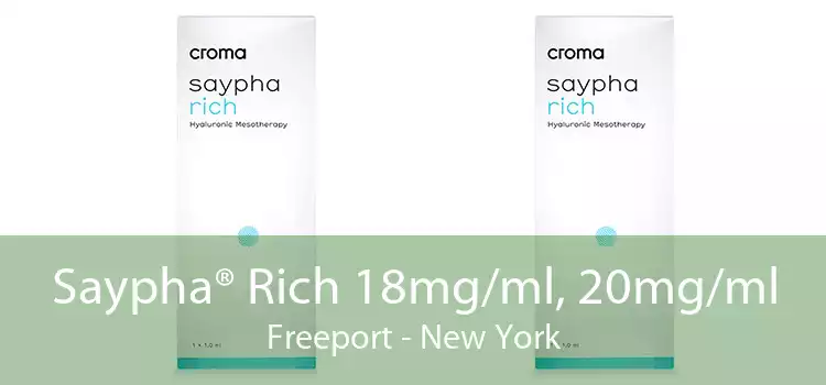 Saypha® Rich 18mg/ml, 20mg/ml Freeport - New York