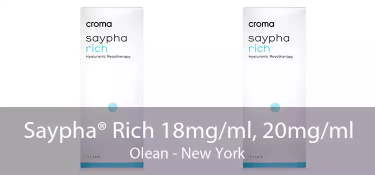 Saypha® Rich 18mg/ml, 20mg/ml Olean - New York