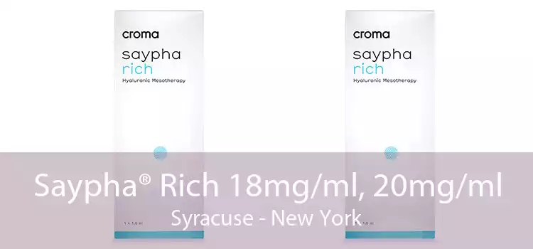 Saypha® Rich 18mg/ml, 20mg/ml Syracuse - New York