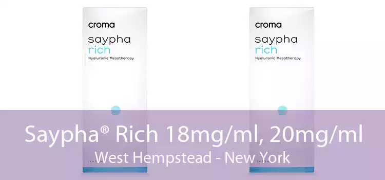 Saypha® Rich 18mg/ml, 20mg/ml West Hempstead - New York