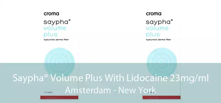 Saypha® Volume Plus With Lidocaine 23mg/ml Amsterdam - New York