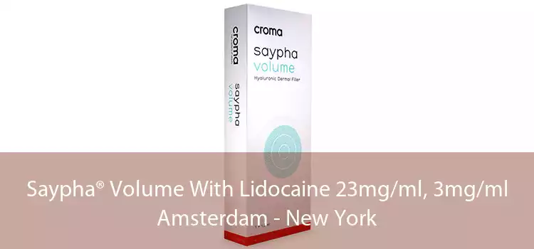 Saypha® Volume With Lidocaine 23mg/ml, 3mg/ml Amsterdam - New York