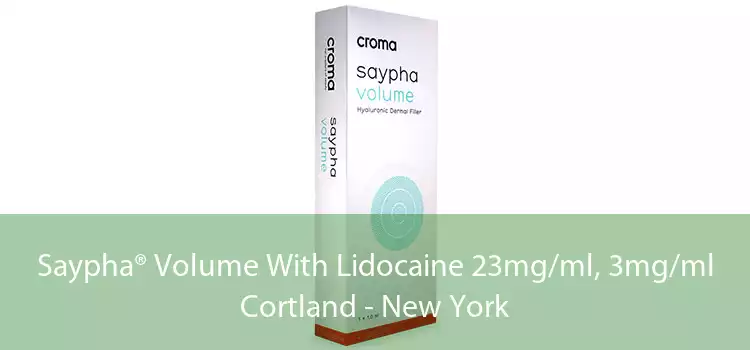 Saypha® Volume With Lidocaine 23mg/ml, 3mg/ml Cortland - New York