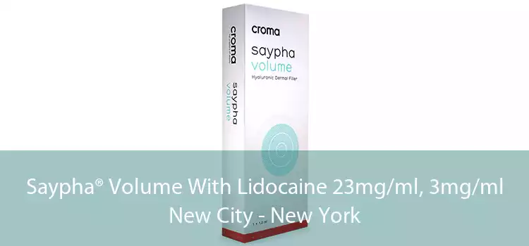 Saypha® Volume With Lidocaine 23mg/ml, 3mg/ml New City - New York