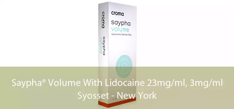 Saypha® Volume With Lidocaine 23mg/ml, 3mg/ml Syosset - New York