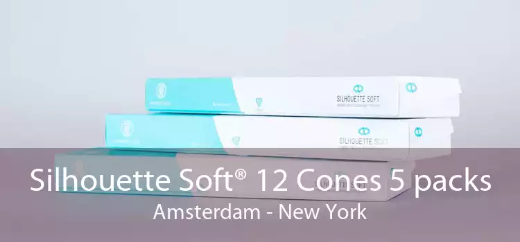 Silhouette Soft® 12 Cones 5 packs Amsterdam - New York