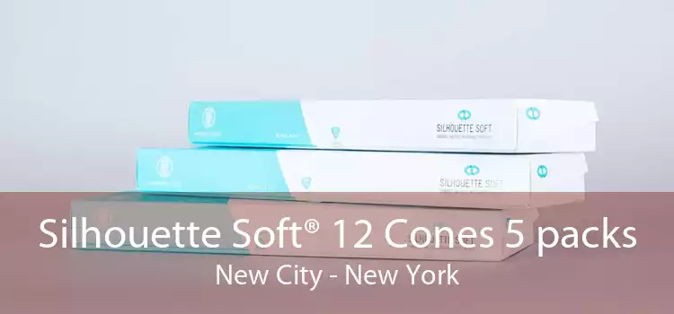 Silhouette Soft® 12 Cones 5 packs New City - New York