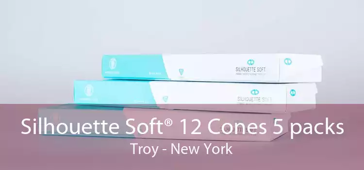 Silhouette Soft® 12 Cones 5 packs Troy - New York