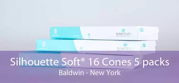 Silhouette Soft® 16 Cones 5 packs Baldwin - New York