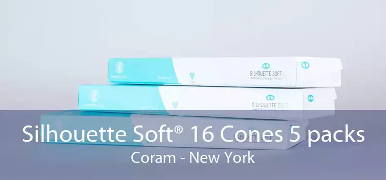 Silhouette Soft® 16 Cones 5 packs Coram - New York