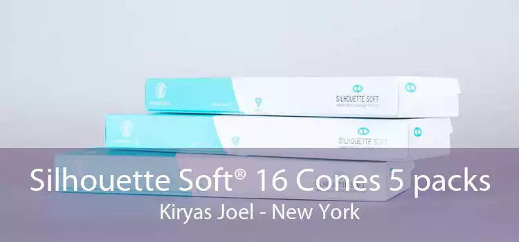 Silhouette Soft® 16 Cones 5 packs Kiryas Joel - New York