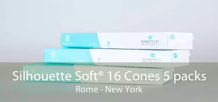Silhouette Soft® 16 Cones 5 packs Rome - New York