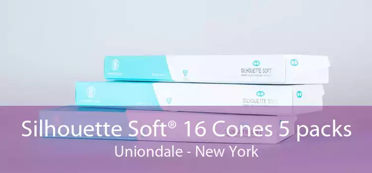 Silhouette Soft® 16 Cones 5 packs Uniondale - New York