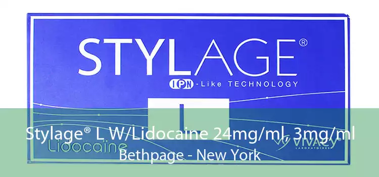 Stylage® L W/Lidocaine 24mg/ml, 3mg/ml Bethpage - New York
