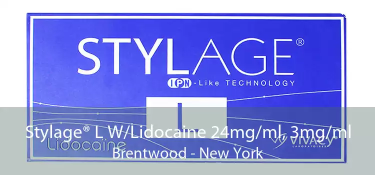 Stylage® L W/Lidocaine 24mg/ml, 3mg/ml Brentwood - New York