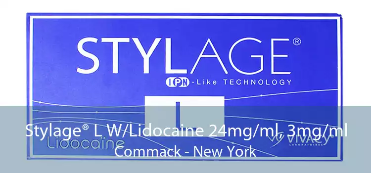 Stylage® L W/Lidocaine 24mg/ml, 3mg/ml Commack - New York
