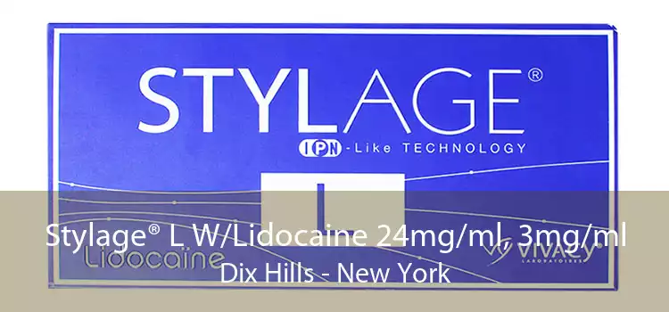 Stylage® L W/Lidocaine 24mg/ml, 3mg/ml Dix Hills - New York