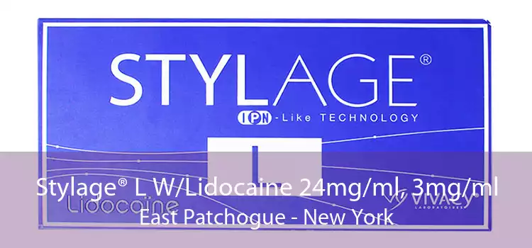 Stylage® L W/Lidocaine 24mg/ml, 3mg/ml East Patchogue - New York