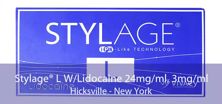 Stylage® L W/Lidocaine 24mg/ml, 3mg/ml Hicksville - New York