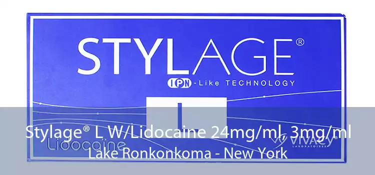 Stylage® L W/Lidocaine 24mg/ml, 3mg/ml Lake Ronkonkoma - New York