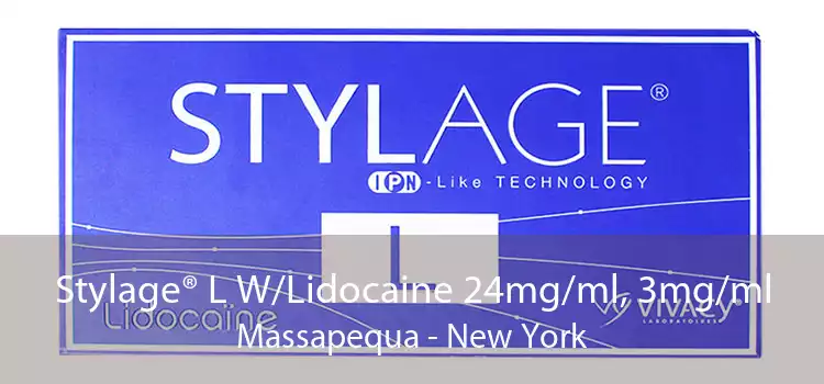 Stylage® L W/Lidocaine 24mg/ml, 3mg/ml Massapequa - New York