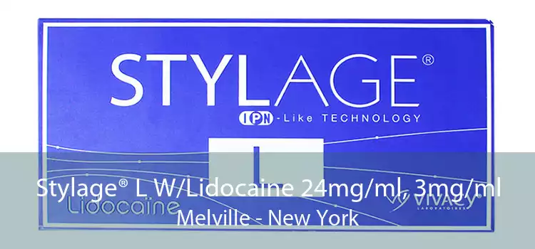 Stylage® L W/Lidocaine 24mg/ml, 3mg/ml Melville - New York