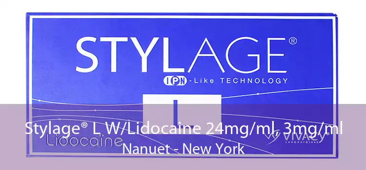 Stylage® L W/Lidocaine 24mg/ml, 3mg/ml Nanuet - New York