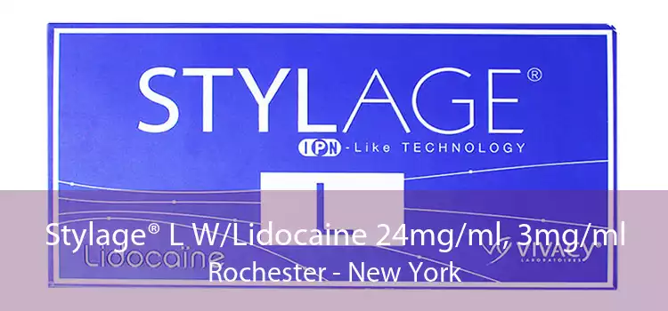 Stylage® L W/Lidocaine 24mg/ml, 3mg/ml Rochester - New York