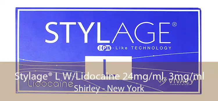 Stylage® L W/Lidocaine 24mg/ml, 3mg/ml Shirley - New York